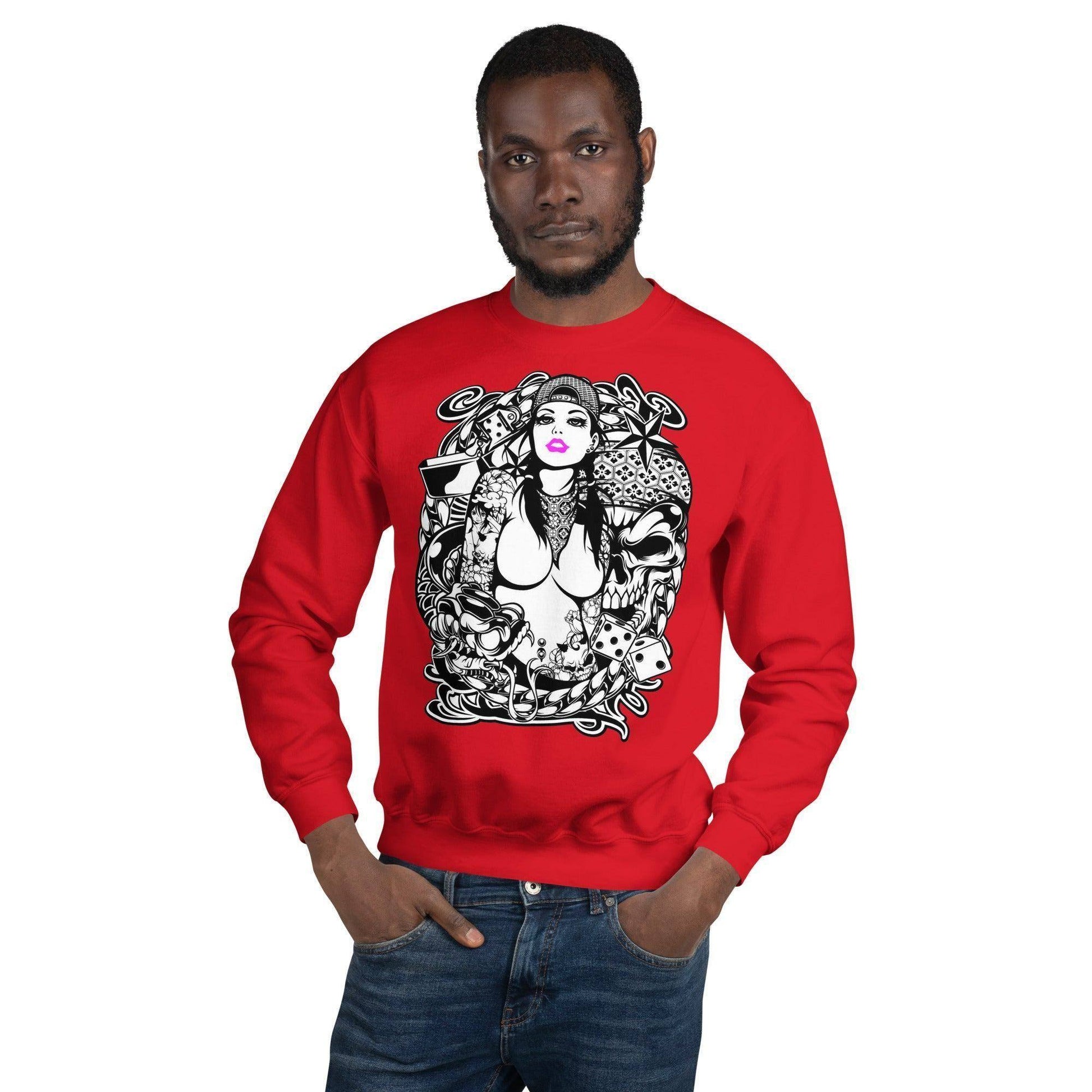 pink-lips-pullover-pullover-jlr-design-35680 - JLR Design
