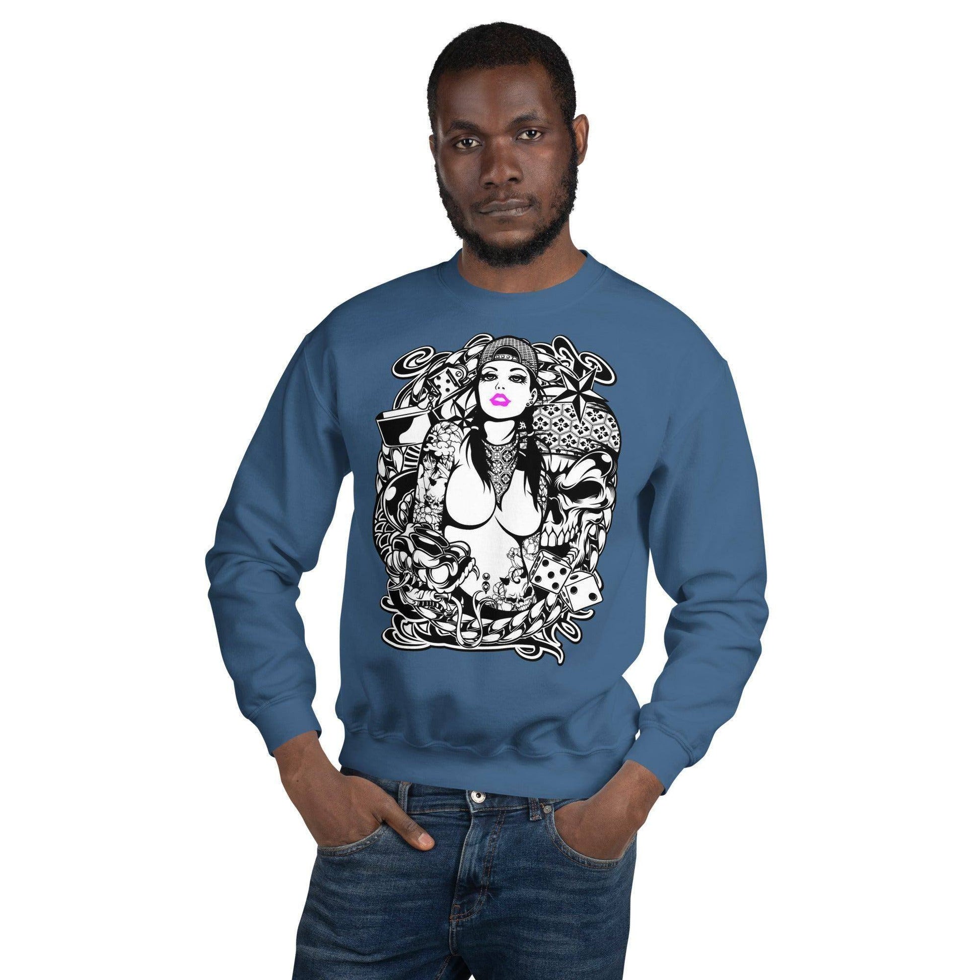 pink-lips-pullover-pullover-jlr-design-44733 - JLR Design