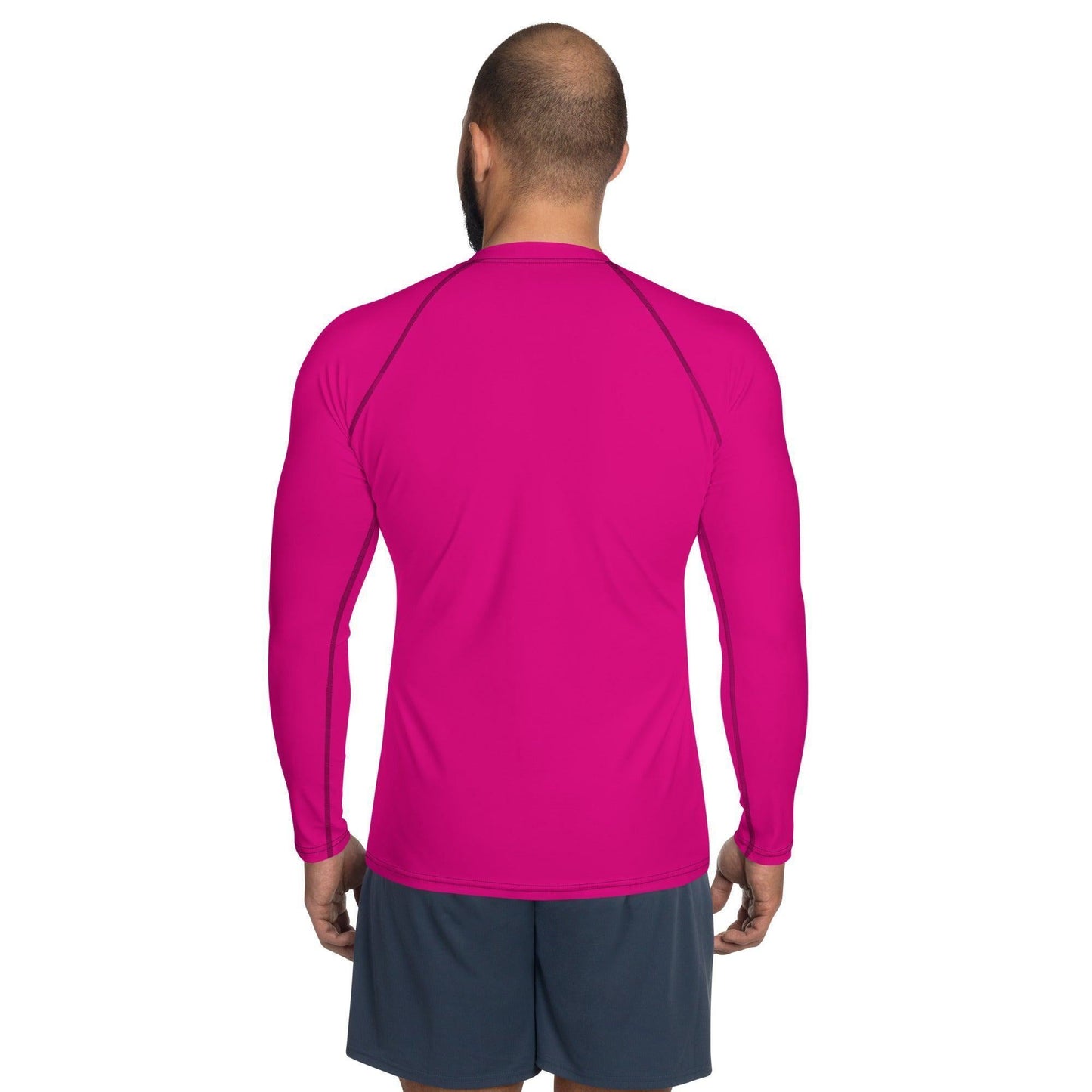 Pinke Herren Rash Guard Rash Guard 54.99 4-Wege, Atmungsaktiv, bequem, einfarbig, Elastan, Flachnaht, Guard, Hautschutz, Kompression, Langarmshirt, Medium, Männermode, Outdoor, pink, Polyester, Rash, red, Sand, Schwimmen, Sonnenschutz, Sportbekleidung, Strandmode, Stretchstoff, Surfen, trocknend, violet, Wassersport, Wind JLR Design