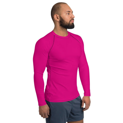 Pinke Herren Rash Guard Rash Guard 54.99 4-Wege, Atmungsaktiv, bequem, einfarbig, Elastan, Flachnaht, Guard, Hautschutz, Kompression, Langarmshirt, Medium, Männermode, Outdoor, pink, Polyester, Rash, red, Sand, Schwimmen, Sonnenschutz, Sportbekleidung, Strandmode, Stretchstoff, Surfen, trocknend, violet, Wassersport, Wind JLR Design