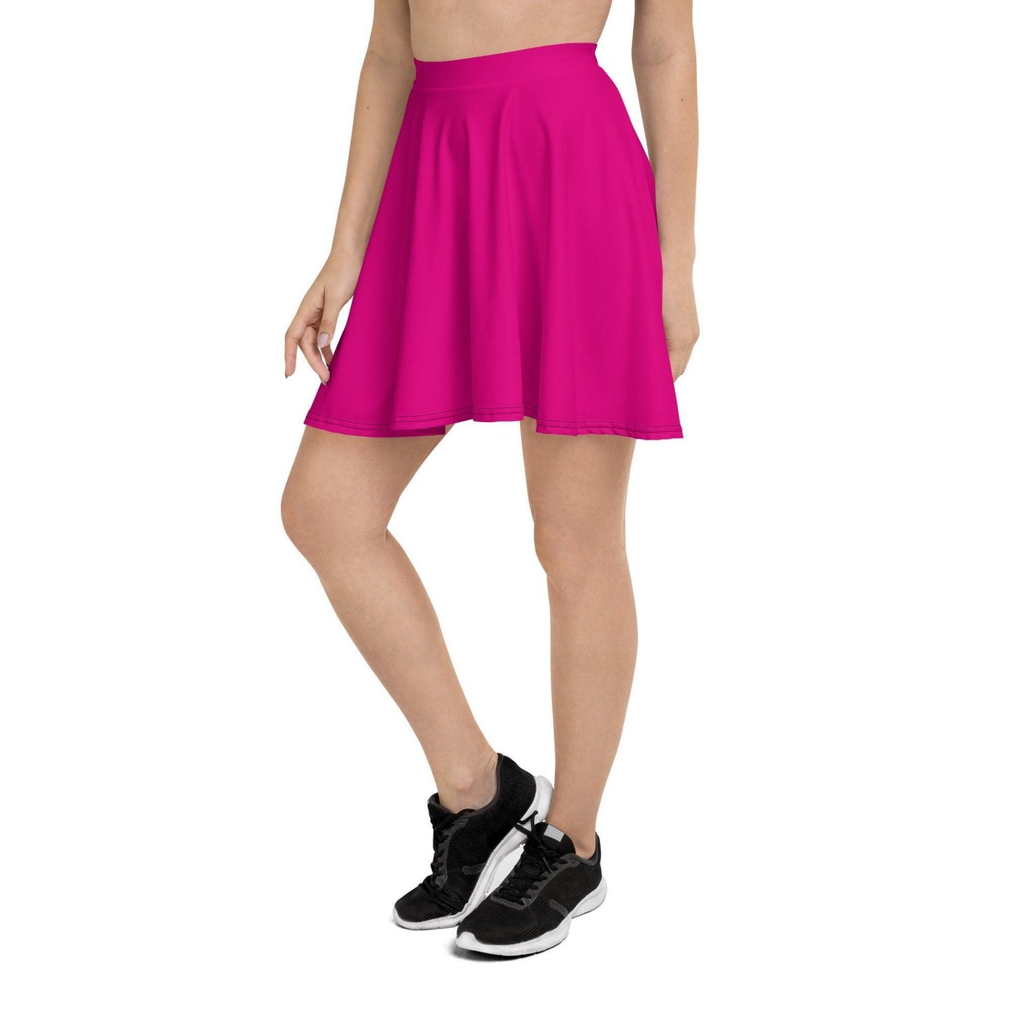 Pinker Skater Rock Skater Rock 46.99 einfarbig, Elastan, elastisch, mediu, Oberschenkel, Overlocknaht, pink, Polyester, red, Rock, Skater, USF50, violet, weich JLR Design