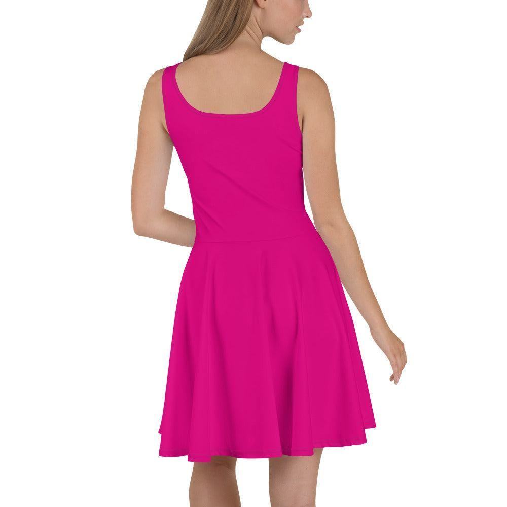 Pinkes Skater Kleid Skater Kleid 56.99 ausgestellt, ausgestellter, Dame, Damen, einfarbig, Elastan, Frau, Frauen, Freizeit, Glatter, Kleid, Medium, Mitte, mittellanger, Muster, Nähte, Overlock, Pattern, Polyester, Red, Rock, Saum, schmeichelhaft, Skater, Sport, Stoff, trendy, Violet, Weiblich, wühlfühlend, Überdeck JLR Design