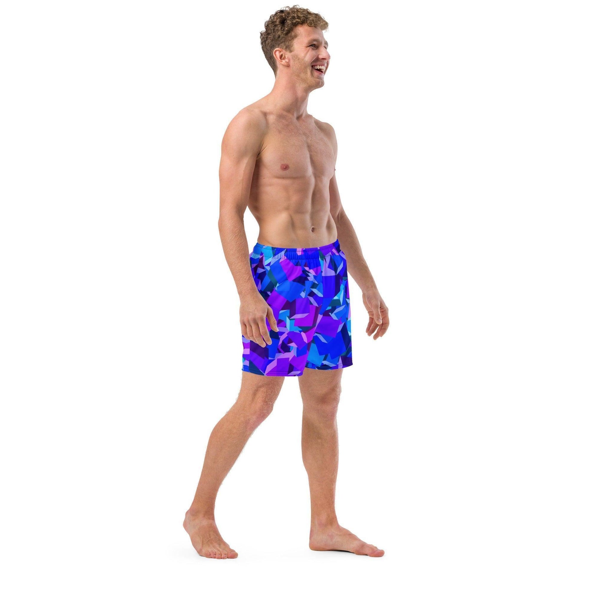 Purple Cube Herren Badehosen Badehose 64.99 Badehose, Badevergnügen, cube, einfarbig, Elastan, Herren, Hüftband, Innenfutter, Komfort, Kordelzug, lila, Mann, Männer, Passform, Polyester, Pool, purple, recycelt, Scheuerschutz, See, trocknend, würfel JLR Design