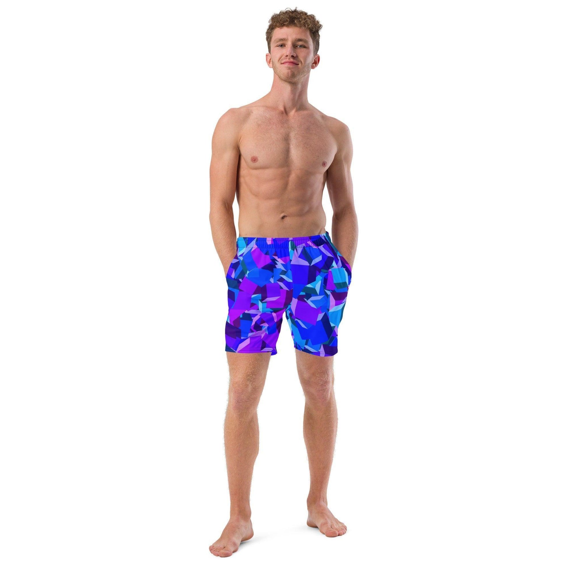 Purple Cube Herren Badehosen Badehose 64.99 Badehose, Badevergnügen, cube, einfarbig, Elastan, Herren, Hüftband, Innenfutter, Komfort, Kordelzug, lila, Mann, Männer, Passform, Polyester, Pool, purple, recycelt, Scheuerschutz, See, trocknend, würfel JLR Design