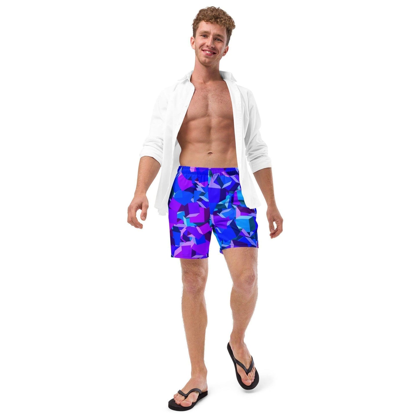 Purple Cube Herren Badehosen Badehose 64.99 Badehose, Badevergnügen, cube, einfarbig, Elastan, Herren, Hüftband, Innenfutter, Komfort, Kordelzug, lila, Mann, Männer, Passform, Polyester, Pool, purple, recycelt, Scheuerschutz, See, trocknend, würfel JLR Design