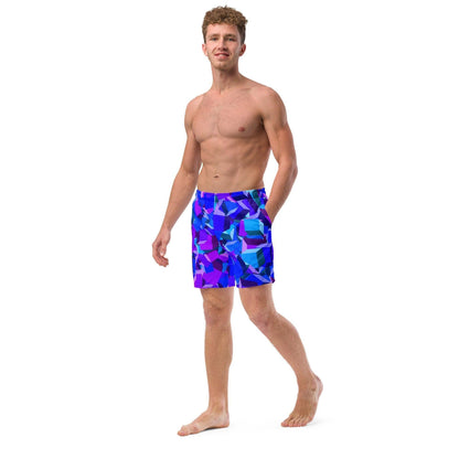 Purple Cube Herren Badehosen Badehose 64.99 Badehose, Badevergnügen, cube, einfarbig, Elastan, Herren, Hüftband, Innenfutter, Komfort, Kordelzug, lila, Mann, Männer, Passform, Polyester, Pool, purple, recycelt, Scheuerschutz, See, trocknend, würfel JLR Design