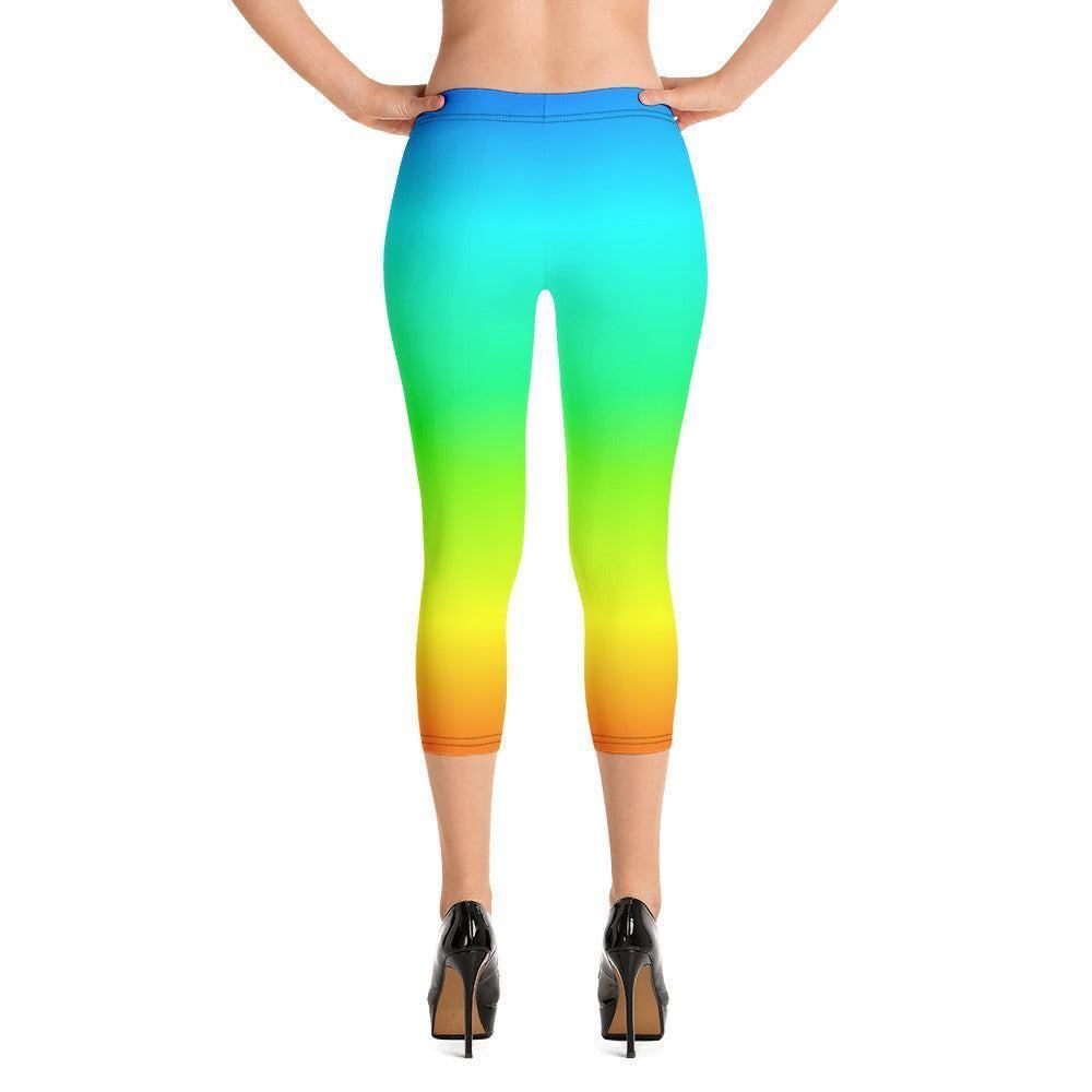 Rainbow Damen Capri Leggings Capri Leggings 54.99 Alltag, bequem, Capri, Damen, Design, einfarbig, Elastan, enganliegend, entspannen, Leggings, Mikrofasergarn, Mode, modisch, Outdoor, Passform, Polyester, Rainbow, regenboge, Sport, Stil, Style, USF50, verkürzt, vielseitig, Vier-Wege-Stretch JLR Design