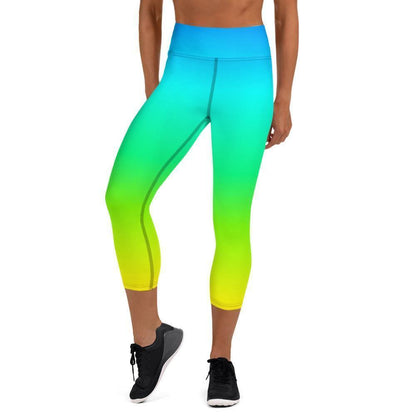 Rainbow Damen Yoga Capri Leggings Capri Yoga Leggings 54.99 Bewebungsfreiheit, Bewegung, Bund, Capri, Damen, Design, einfarbig, Elastan, Fashion, Fitness, Fitnessstudio, Flacher, Gummizug, Gym, hochwertig, Körper, Leggings, Material, Mode, Polyester, Rainbow, regenbogen, Saum, Session, Sport, Streetwear, Style, USF50, Vier-Wege-Stretch, Wadenlang, Yoga JLR Design