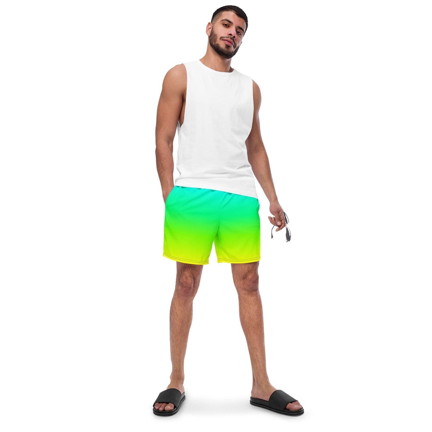 Rainbow Herren Badehosen Badehose 64.99 Badehose, Badevergnügen, Elastan, Herren, Hüftband, Innenfutter, Komfort, Kordelzug, Mann, Männer, Passform, Polyester, Pool, rainbow, recycelt, regenbogen, Scheuerschutz, See, trocknend JLR Design