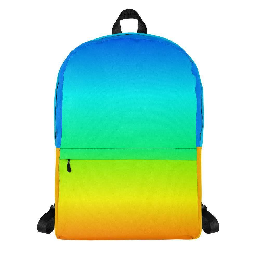 Rainbow mittelgroßer Rucksack Rucksack 64.99 15l, 20kg, Backpack, Fach, Freizeit, gepolstert, Innenfutter, Innentasche, Laptop, mittelgroß, Netzstoff, Platz, Polyester, Rainbow, regenbogen, Rucksack, Schule, Schulrucksack, Seidiges, seperates, Tasche, Transport, Vordertasche, wasserabweisend, Wertsachen JLR Design