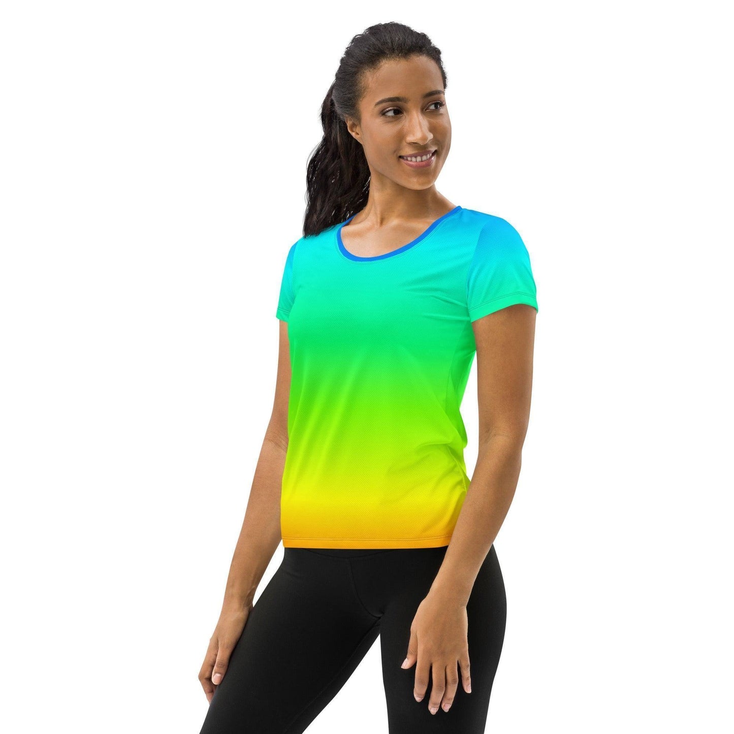 Rainbow Sport-T-Shirt für Damen -- Rainbow Sport-T-Shirt für Damen - XS Sport T-Shirt | JLR Design