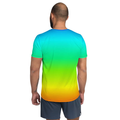 Rainbow Sport-T-Shirt für Herren -- Rainbow Sport-T-Shirt für Herren - XS Sport T-Shirt | JLR Design