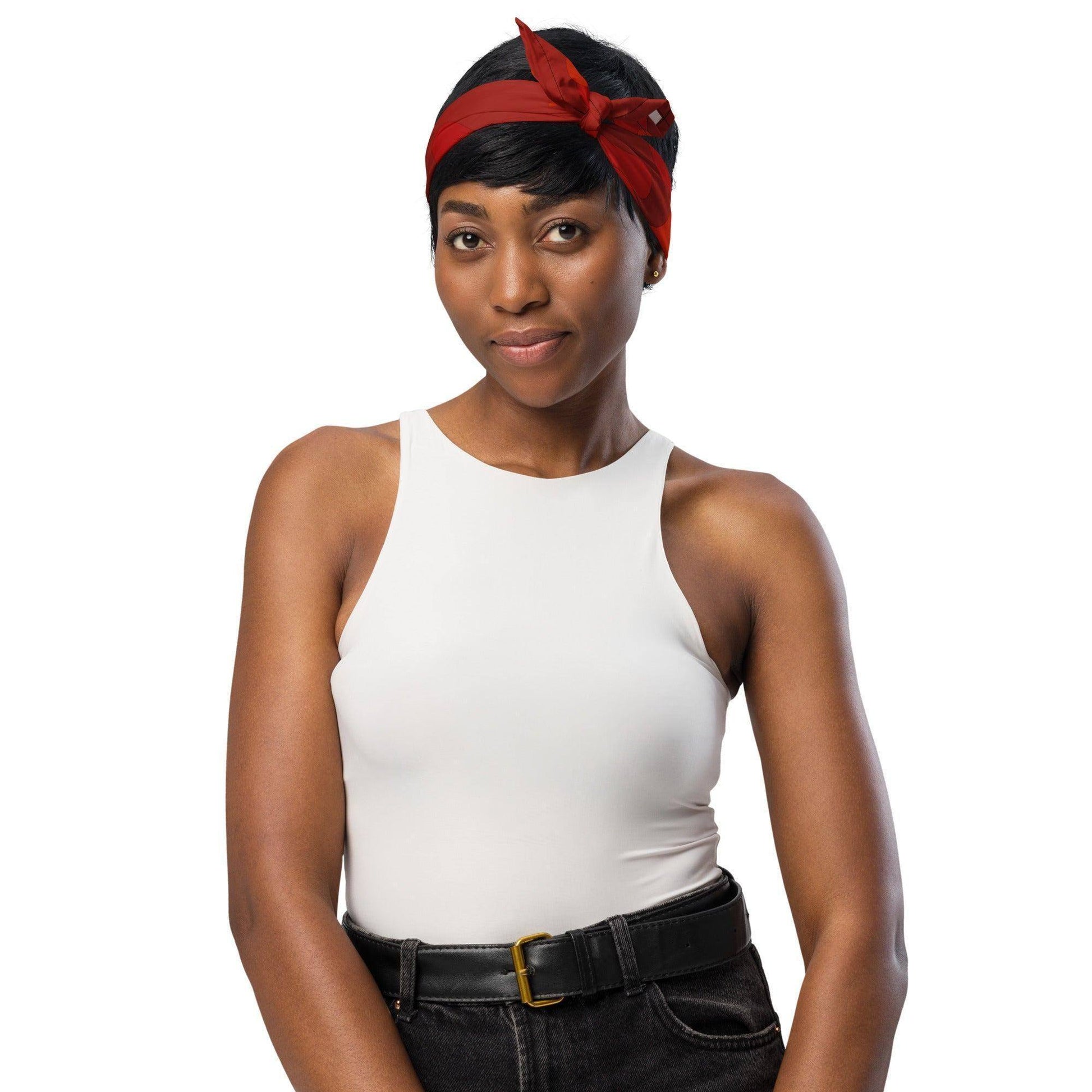 red-camouflage-bandana-bandana-jlr-design-67902 - JLR Design