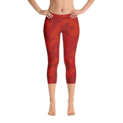 Red Camouflage Damen Capri Leggings Capri Leggings 54.99 Alltag, bequem, Camo, Camouflage, Capri, Damen, Design, Elastan, enganliegend, entspannen, Leggings, Mikrofasergarn, Mode, modisch, Muster, Outdoor, Passform, Pattern, Polyester, Red, rot, Sport, Stil, Style, Tarnmuster, USF50, verkürzt, vielseitig, Vier-Wege-Stretch JLR Design