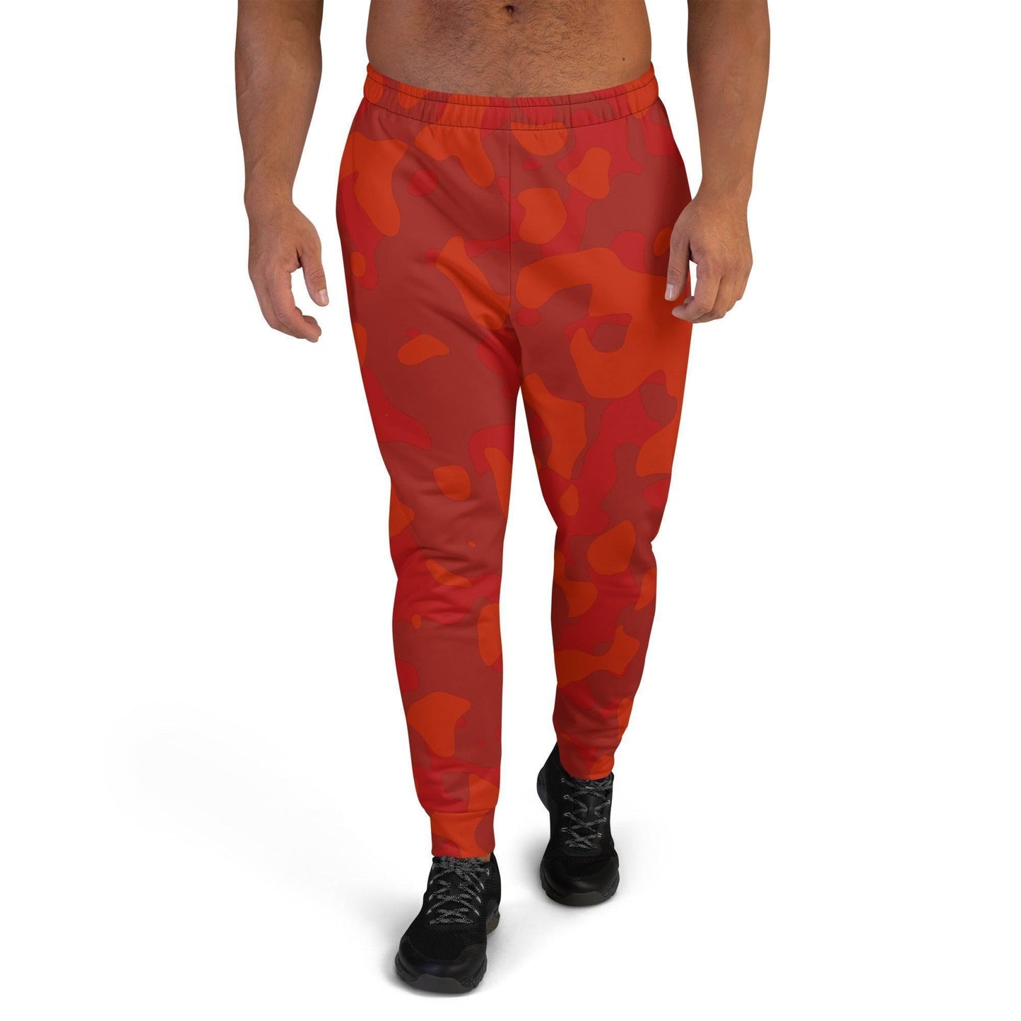 Red Camouflage Herren Jogginghose Jogginghose 66.99 atmungsaktiv, Baumwolle, Bündchen, Camo, Camouflage, Elastan, Fitness, Fleece, Gym, Herren, Jogginghose, Kordelzug, Mann, Muster, Männer, OEKOTEX100, orange, Passform, Passoform, Pattern, Polyester, red, Relaxen, rot, schlanke, Sport, Tarnfarben, Taschen, Tragekomfort JLR Design