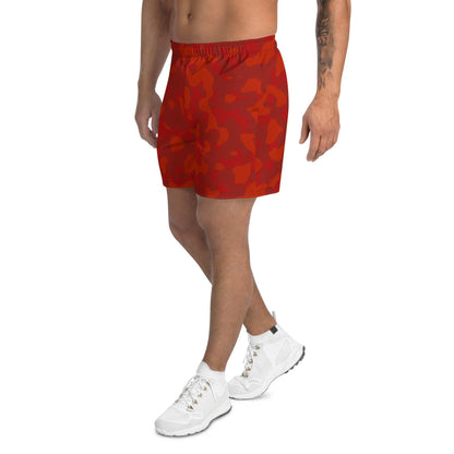 Red Camouflage Herren Sport Shorts Sport Shorts JLR Design