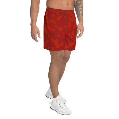 Red Camouflage Herren Sport Shorts Sport Shorts JLR Design