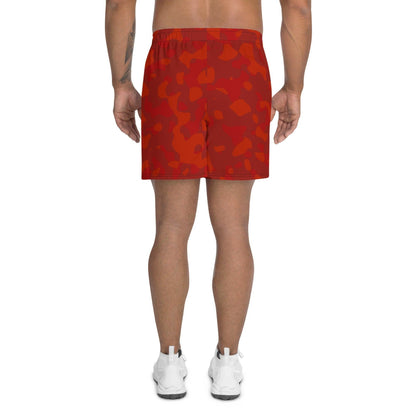 Red Camouflage Herren Sport Shorts Sport Shorts JLR Design