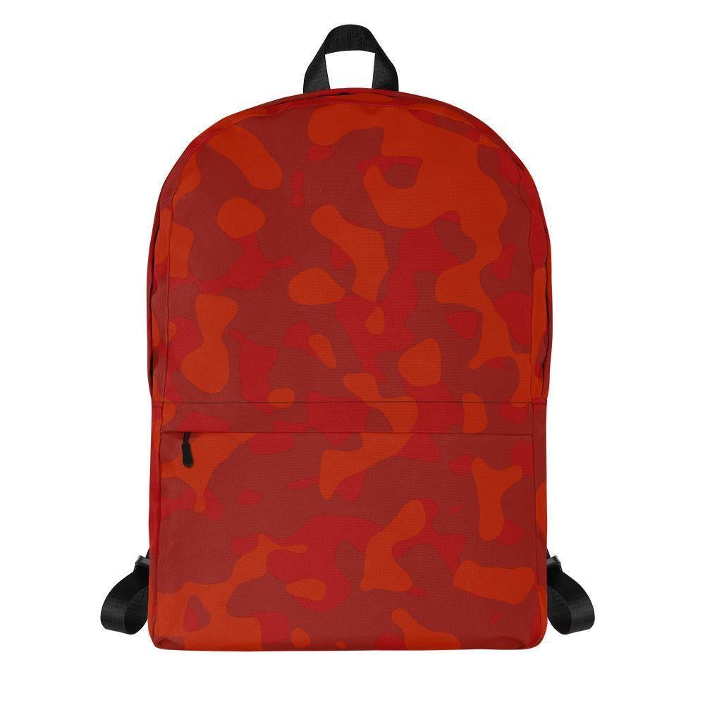 Red Camouflage mittelgroßer Rucksack Rucksack 63.99 15l, 20kg, Accessoire, Backpack, Camo, Camouflage, Design, einfarbig, Fach, Fashion, Freizeit, gepolstert, Innenfutter, Innentasche, Laptop, mittelgroß, Netzstoff, Pattern, Platz, Polyester, red, rot, Rucksack, Schule, Schulrucksack, Seidiges, seperates, Streetwear, Style, Tarnmuster, Tasche, Transport, Vordertasche, wasserabweisend, Wertsachen JLR Design