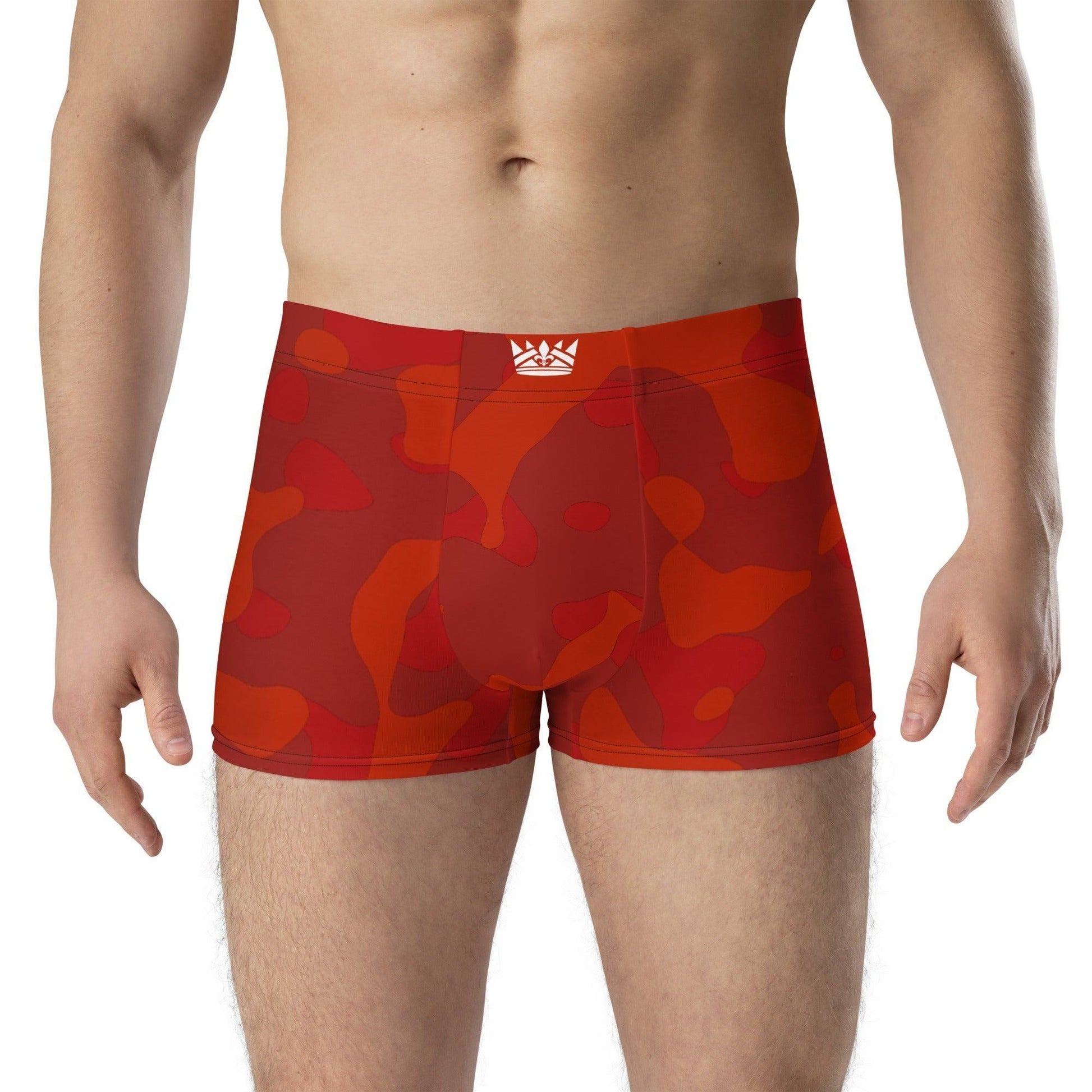 Red Camouflage Royal Underwear Boxershorts Boxershorts 54.99 Boxer, Boxershorts, Brief, Camo, Camouflage, dehnbar, Design, einfarbig, Einlage, Elastan, Fashion, ganztägig, gefütterte, Halt, Herren, keine, Komfort, Mid-Waist, Muster, Orange, Overlock, Paneele, Pattern, Polyester, Red, Royal, Rückennaht, Style, Tarnfarbe, Underwear, Vordertasche, weich, Überdecknaht JLR Design