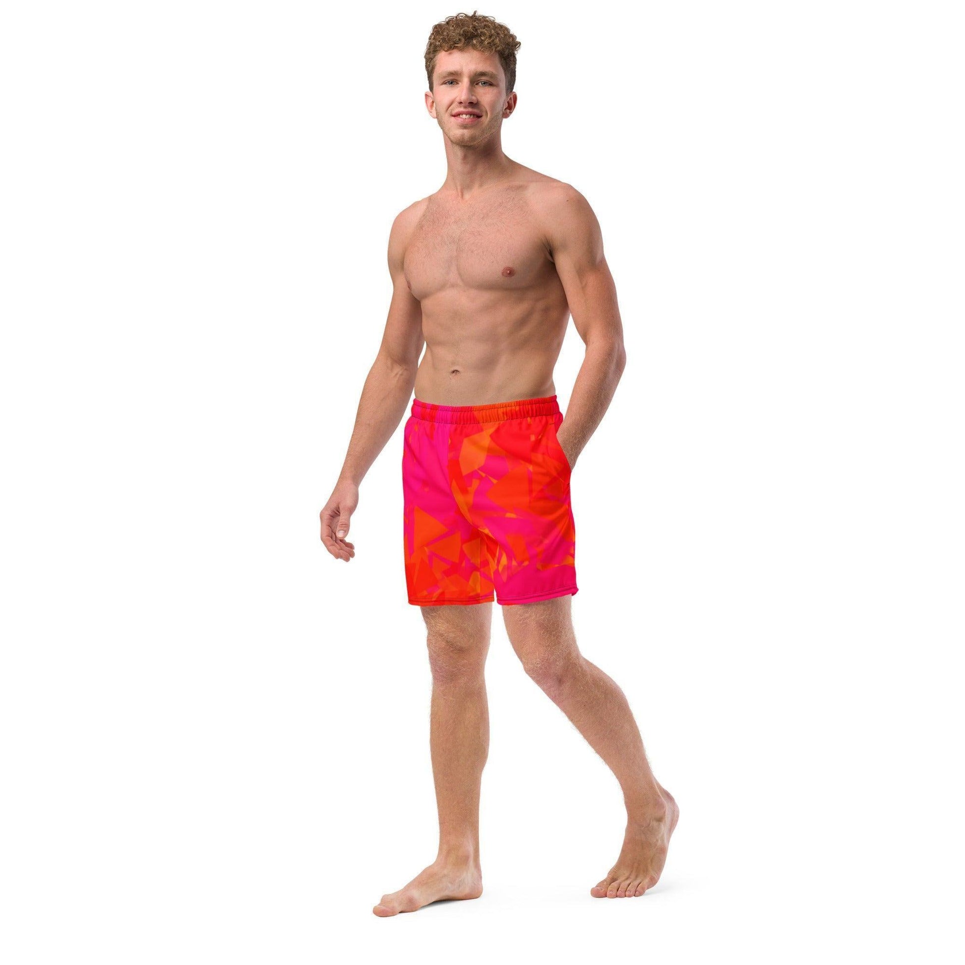 Red Crystal Herren Badehosen Badehose 64.99 Badehose, Badevergnügen, crystal, einfarbig, Elastan, Herren, Hüftband, Innenfutter, Komfort, Kordelzug, kristall, Mann, Männer, Passform, Polyester, Pool, recycelt, red, rot, Scheuerschutz, See, trocknend JLR Design