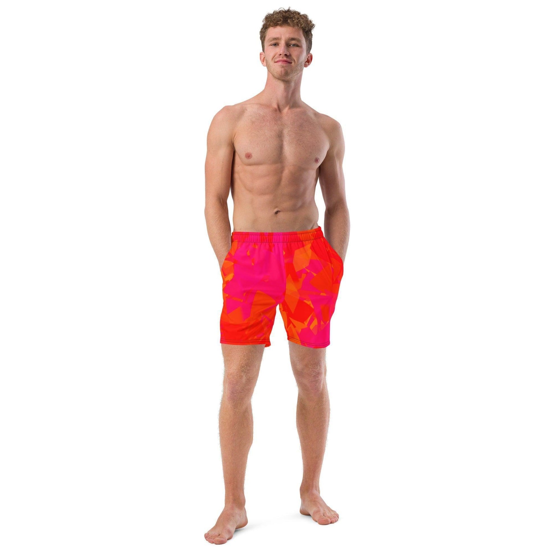 Red Crystal Herren Badehosen Badehose 64.99 Badehose, Badevergnügen, crystal, einfarbig, Elastan, Herren, Hüftband, Innenfutter, Komfort, Kordelzug, kristall, Mann, Männer, Passform, Polyester, Pool, recycelt, red, rot, Scheuerschutz, See, trocknend JLR Design