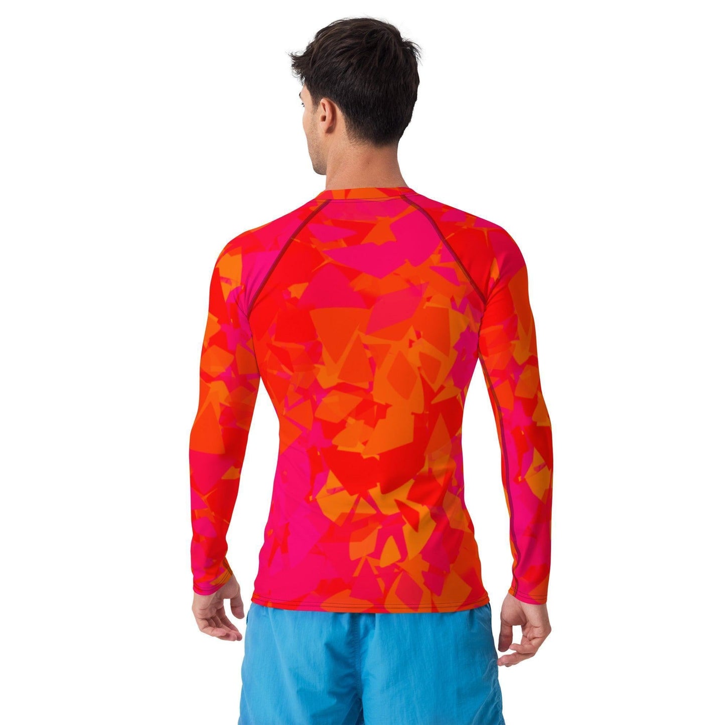 Red Crystal Herren Rash Guard Rash Guard 59.99 4-Wege, Atmungsaktiv, bequem, Crystal, Elastan, Flachnaht, Guard, Hautschutz, Kompression, Kristall, Langarmshirt, Männermode, Outdoor, Polyester, Rash, Red, rot, Sand, Schwimmen, Sonnenschutz, Sportbekleidung, Strandmode, Stretchstoff, Surfen, trocknend, Wassersport, Wind JLR Design