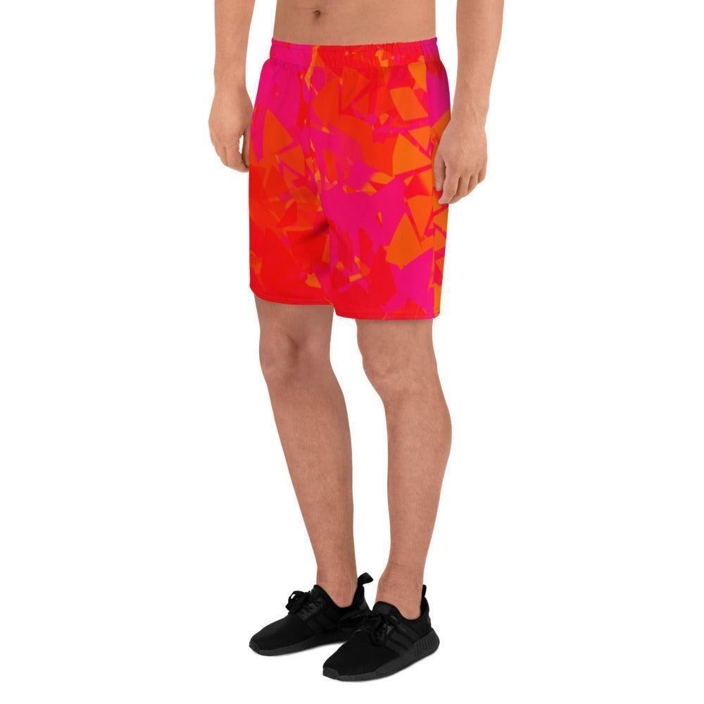Red Crystal Herren Sport Shorts -- Red Crystal Herren Sport Shorts - undefined Sport Shorts | JLR Design