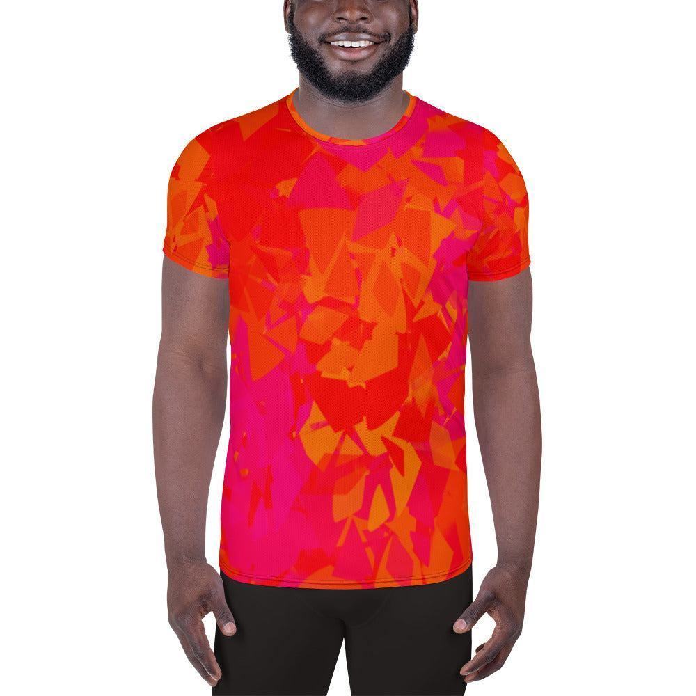 Red Crystal Sport T-Shirt für Herren -- Red Crystal Sport T-Shirt für Herren - undefined Sport T-Shirt | JLR Design