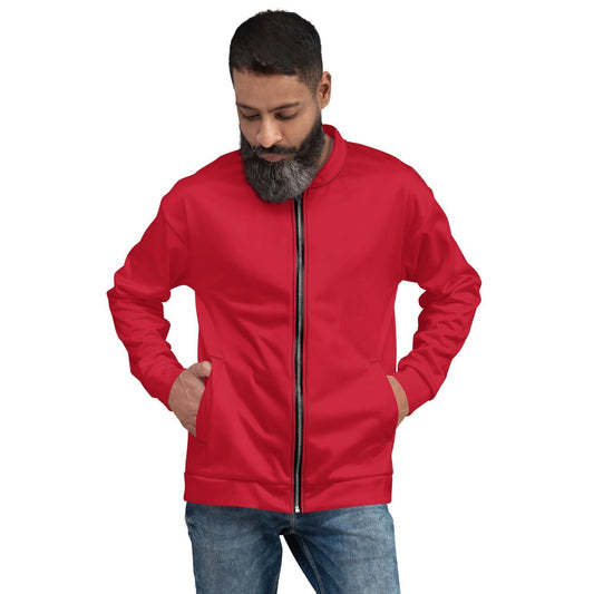 Rote Bomberjacke Bomberjacke JLR Design