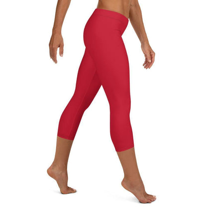 Rote Damen Capri Leggings Capri Leggings 49.99 Alltag, bequem, Capri, Damen, Design, einfarbig, Elastan, enganliegend, entspannen, Leggings, Mikrofasergarn, Mode, modisch, Outdoor, Passform, Polyester, Sport, Stil, Style, USF50, verkürzt, vielseitig, Vier-Wege-Stretch JLR Design