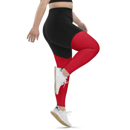 Rote Damen Sport Leggings Sport Leggings 57.99 Activewear, atmungsaktiv, auffällig, Bewegungsfreiheit, blickdicht, Damen, Design, Elastan, eng, Fashion, Feuchtigkeit, Figur, Fitnessstudio, funktional, Gym, Gürtel, Leggings, Mode, Natur, OEKOTEX100, Passform, Polyamid, Polyester, praktisch, Qualität, red, rot, Schweiß, Sport, Stoff, Style, Taille, Tasche, UPF50, verdichteter, weibliche, Yoga JLR Design