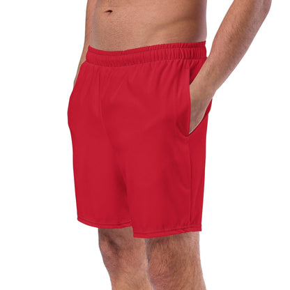 Rote Herren Badehose Badehose 59.99 Badehose, Badevergnügen, einfarbig, Elastan, Herren, Hüftband, Innenfutter, Komfort, Kordelzug, Mann, Männer, Passform, Polyester, Pool, recycelt, red, rot, Scheuerschutz, See, trocknend JLR Design