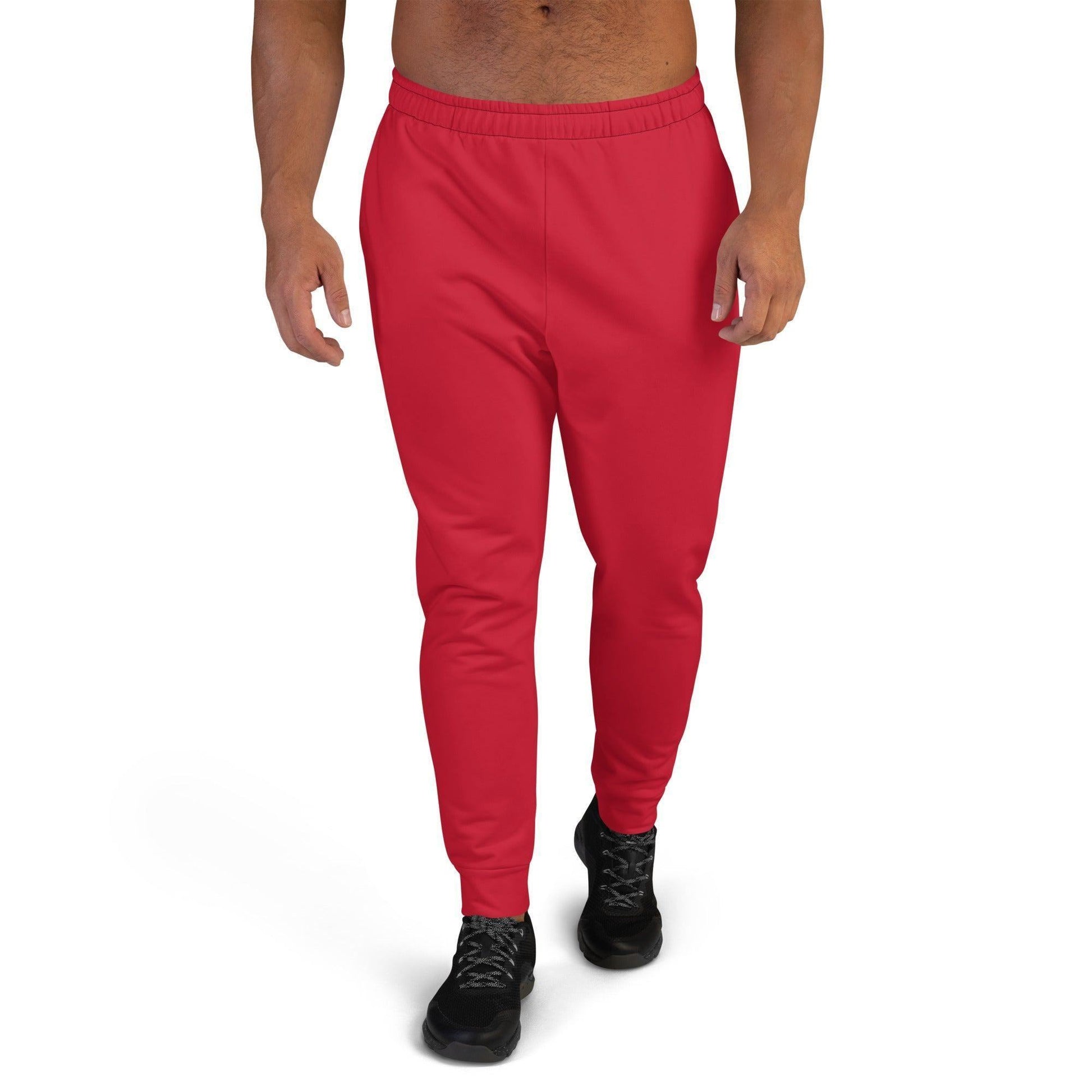 Rote Herren Jogginghose Jogginghose 59.99 atmungsaktiv, Baumwolle, Bündchen, einfarbig, Elastan, Fitness, Fleece, Gym, Herren, Jogginghose, Kordelzug, Mann, Männer, OEKOTEX100, Passform, Passoform, Polyester, red, Relaxen, rot, schlanke, Sport, Taschen, Tragekomfort JLR Design