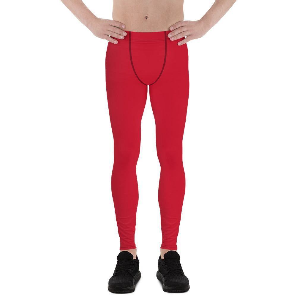 Rote Herren Leggings Leggings 54.99 aktiv, anliegend, atmungsaktiv, bequem, Bewegungsfreiheit, Bund, dehnbahr, Design, einfarbig, Elastan, Fashion, Fitness, funktional, Herrenleggings, Laufen, Leggings, Mann, modebewusst, Passform, Polyester, red, rot, Sport, Sportbekleidung, Style, Tragegefühl, Training, USF50+, Yoga JLR Design