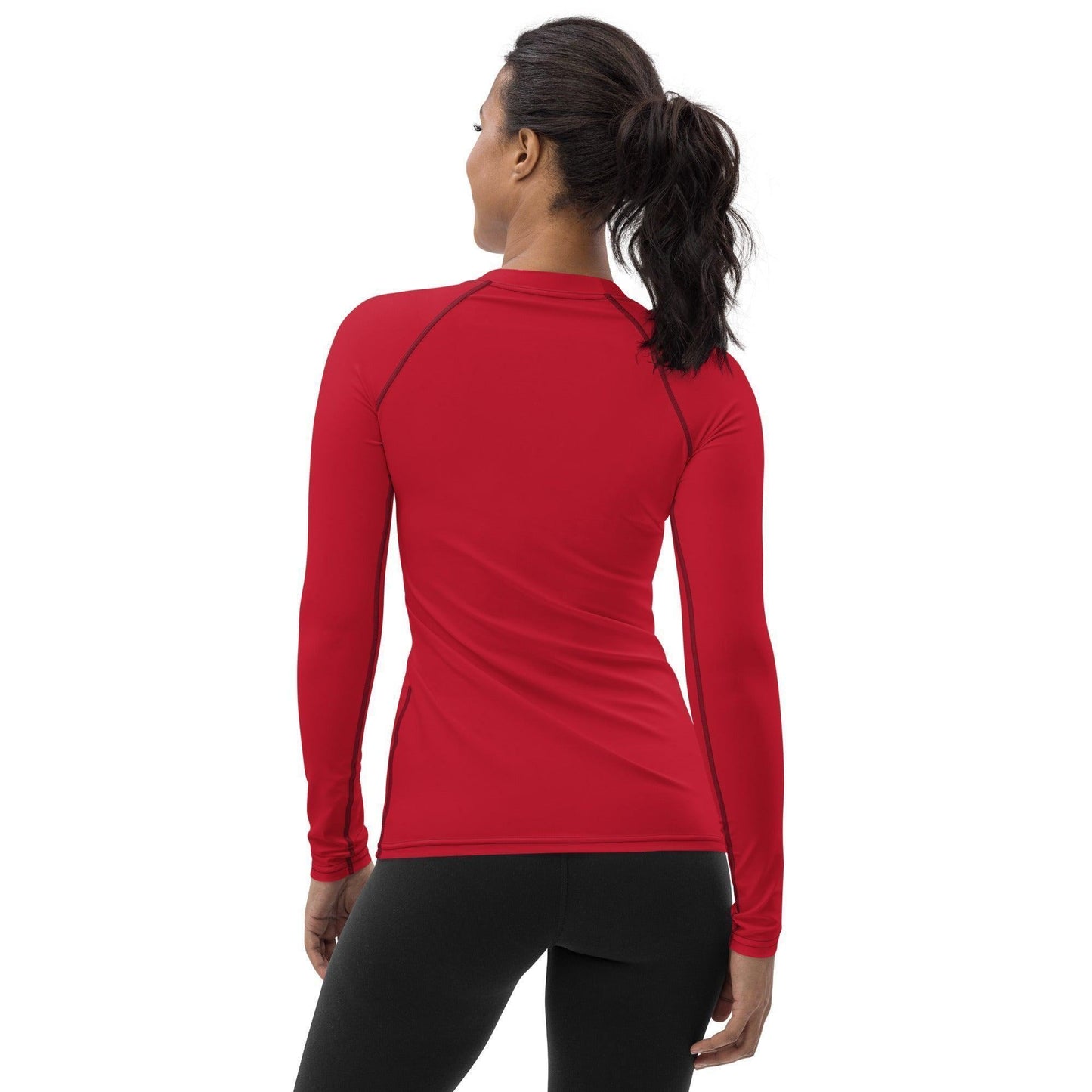 Rotes Damen Rash Guard Rash Guard 54.99 4-Wege, Atmungsaktiv, Badebekleidung, bequem, einfarbig, Elastan, Feminin, Flachnaht, Guard, Hautschutz, Kompression, Langarm, Langarmshirt, Männermode, Outdoor, Polyester, Rash, red, rot, Sand, Schwimmen, Sonnenschutz, Sportbekleidung, Strandmode, Stretchstoff, Surfen, trocknend, Wassersport, Wind JLR Design