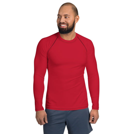 Rotes Herren Rash Guard Rash Guard JLR Design