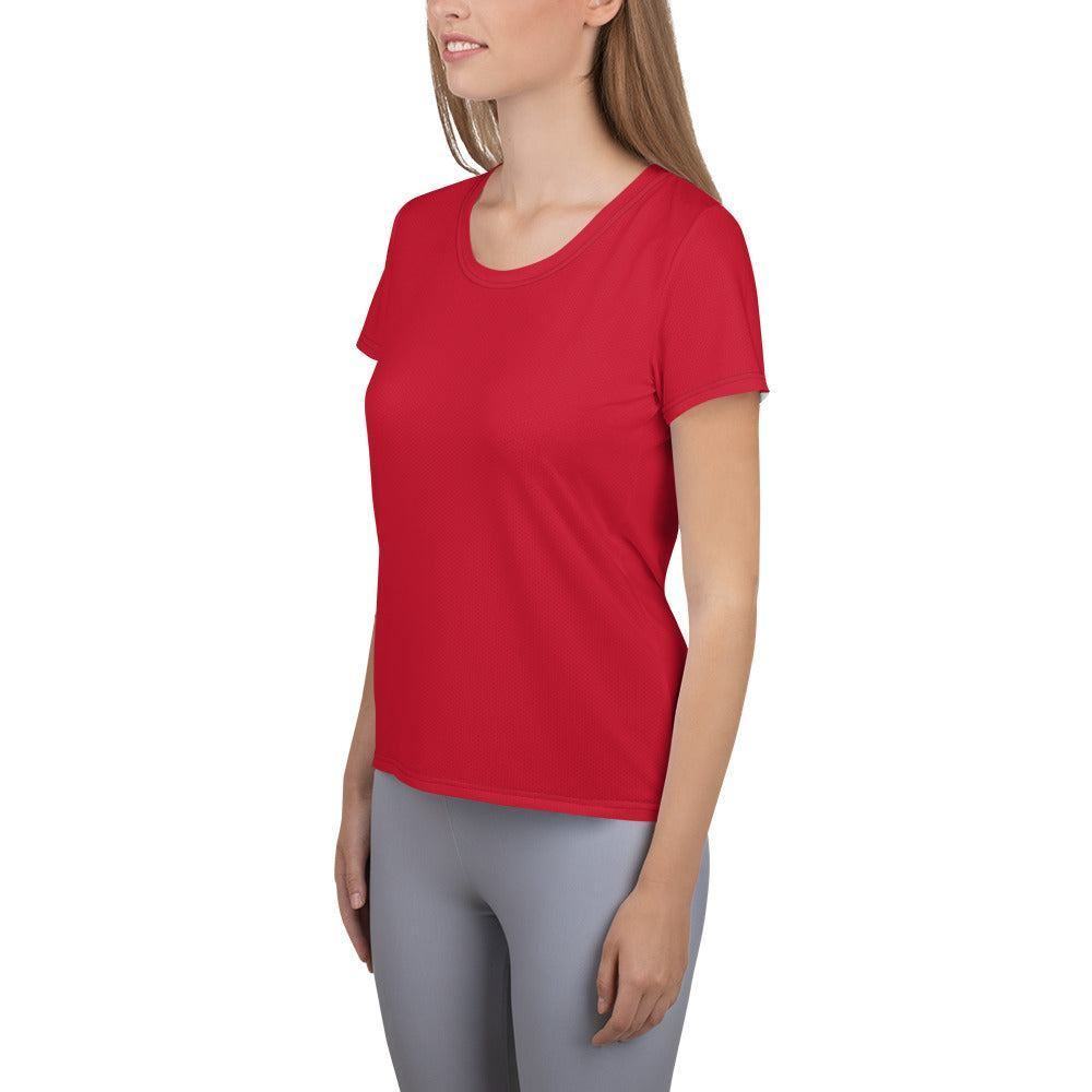 Rotes Sport T-Shirt für Damen -- Rotes Sport T-Shirt für Damen - undefined Sport T-Shirt | JLR Design