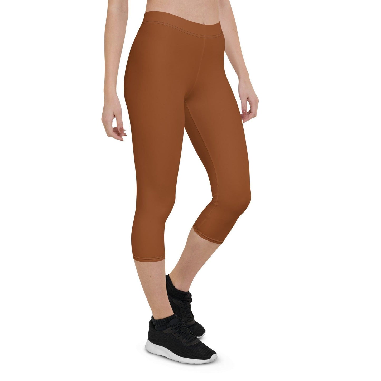 Saddle Brown Damen Capri Leggings Capri Leggings 49.99 Alltag, bequem, braun, brown, Capri, Damen, Design, einfarbig, Elastan, enganliegend, entspannen, Leggings, Mikrofasergarn, Mode, modisch, Outdoor, Passform, Polyester, Saddle, Sport, Stil, Style, USF50, verkürzt, vielseitig, Vier-Wege-Stretch JLR Design