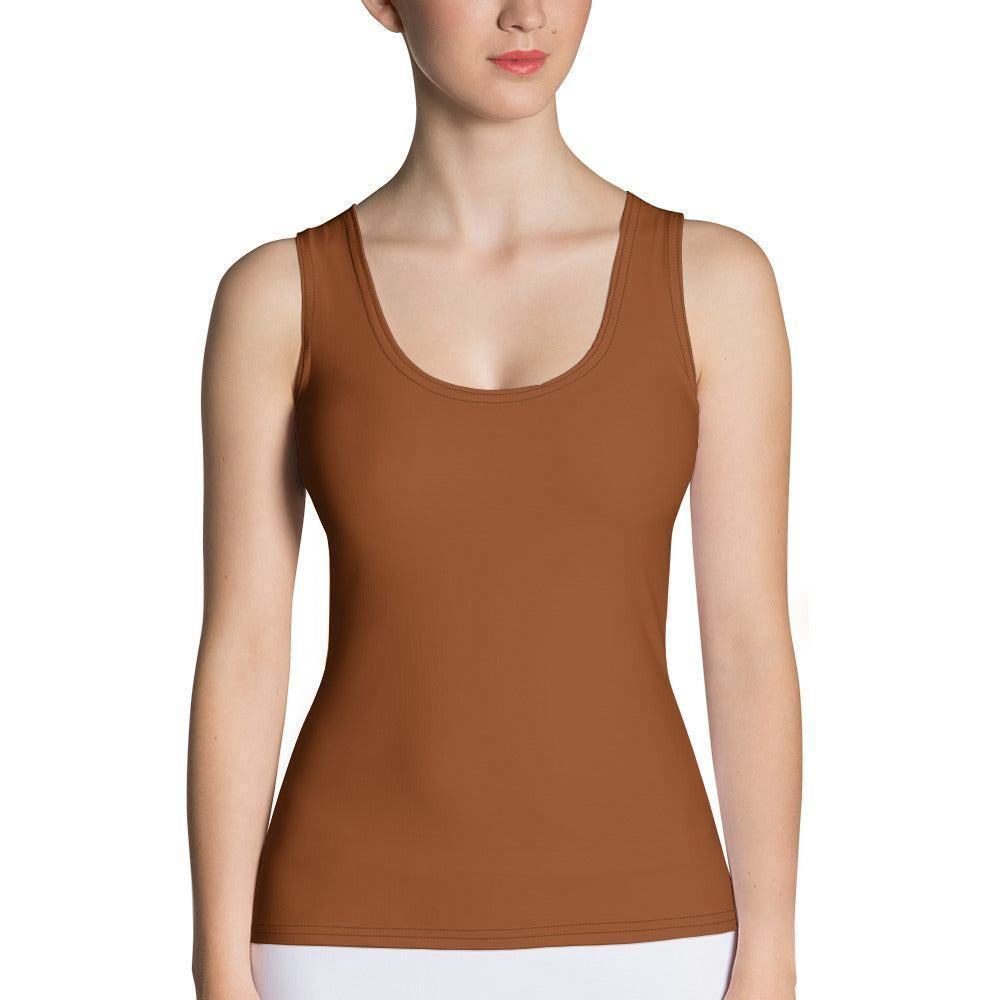 Saddle Brown Damen Tank Top Tank Top 39.99 aktiv, angenehmes, atmungsaktiv, Ausschnitt, betont, Bewegungsfreiheit, braun, breite, Brown, Damen, Elastan, enganliegend, Farben, Fashion, Figur, Fitness, Frauen, Gym, Look, Mikrofasergarn, Mode, Muscle, Musthave, Outfit, Polyester, Saddle, Sommer, Style, Tank, Top, Tragegefühl, Training, Träger, verschiedene JLR Design