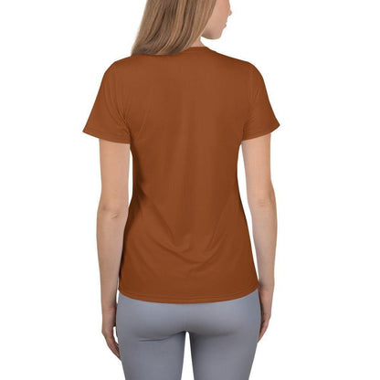 Saddle Brown Sport T-Shirt für Damen -- Saddle Brown Sport T-Shirt für Damen - XS Sport T-Shirt | JLR Design