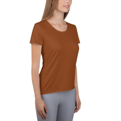 Saddle Brown Sport T-Shirt für Damen -- Saddle Brown Sport T-Shirt für Damen - XS Sport T-Shirt | JLR Design