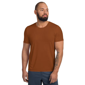 saddle-brown-sport-t-shirt-fur-herren-sport-t-shirt-jlr-design-99932 - JLR Design