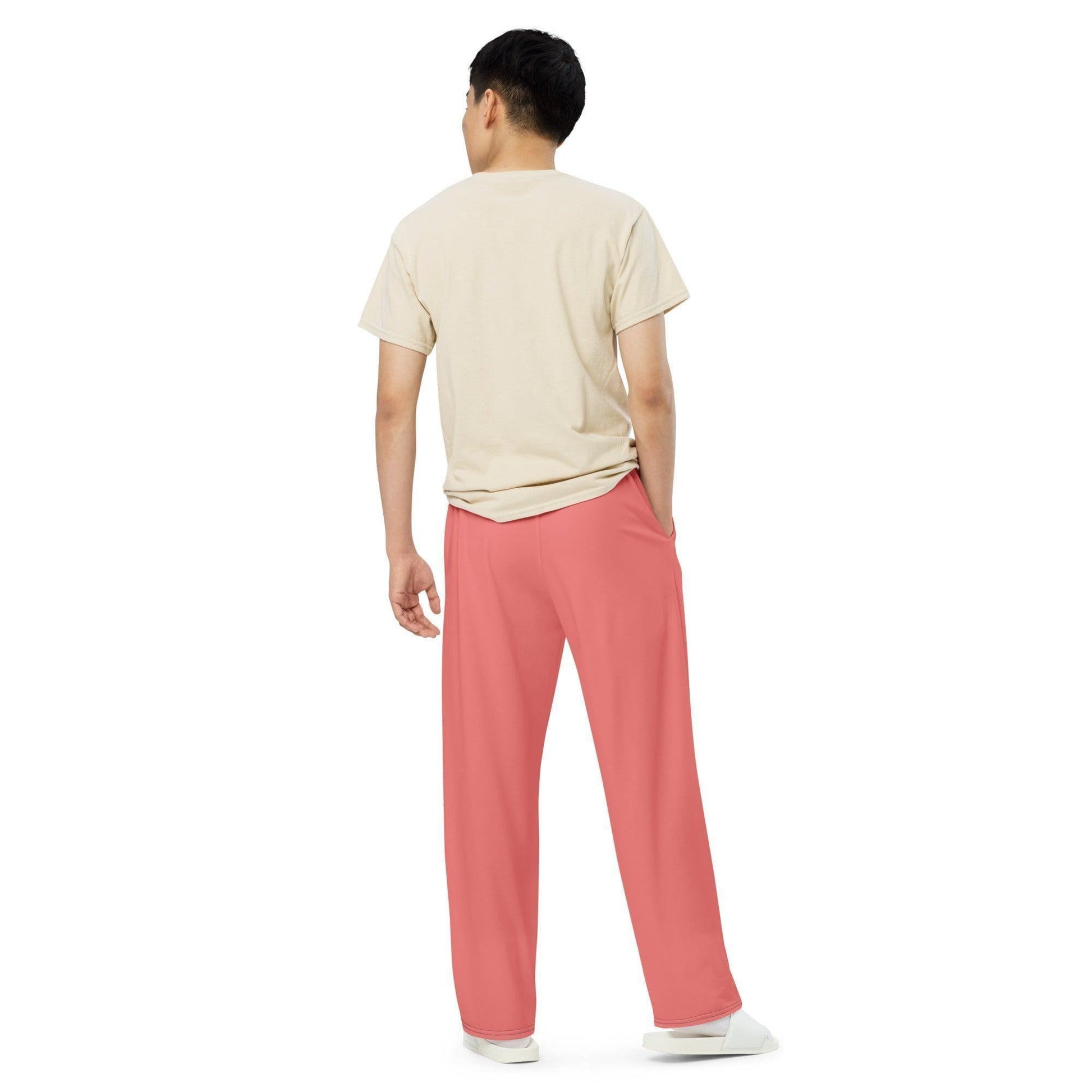 Salmon Hose mit weitem Bein Hose mit weitem Bein 53.99 atmungsaktiv, Bein, beont, Bewegungsfreiheit, einfarbig, Elastan, Figur, Hose, Komfort, Kordelzug, leicht, Look, Loungewear, luftige, lässig, OEKOTEX100, optisch, Passform, Polyester, Pyjama, Salmon., Seitentaschen, Sommer, Stoff, stretch, Taille, weitem JLR Design