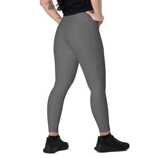 Sambesi Damen V-Bund Leggings mit Taschen V-Bund Leggings 59.99 1 Tasche auf jeder Seite, atmungsaktives Material, Damen, Design, einfarbig, Elastan, Fashion, grau, grey, Hoch tailliert, hoher Tragekomfort, Komfort, Mode, OEKOTEX100, Outfit, Polyester, Sambesi, schmeichelhafter Schnitt, Style, UPF50, V Bund Leggings JLR Design