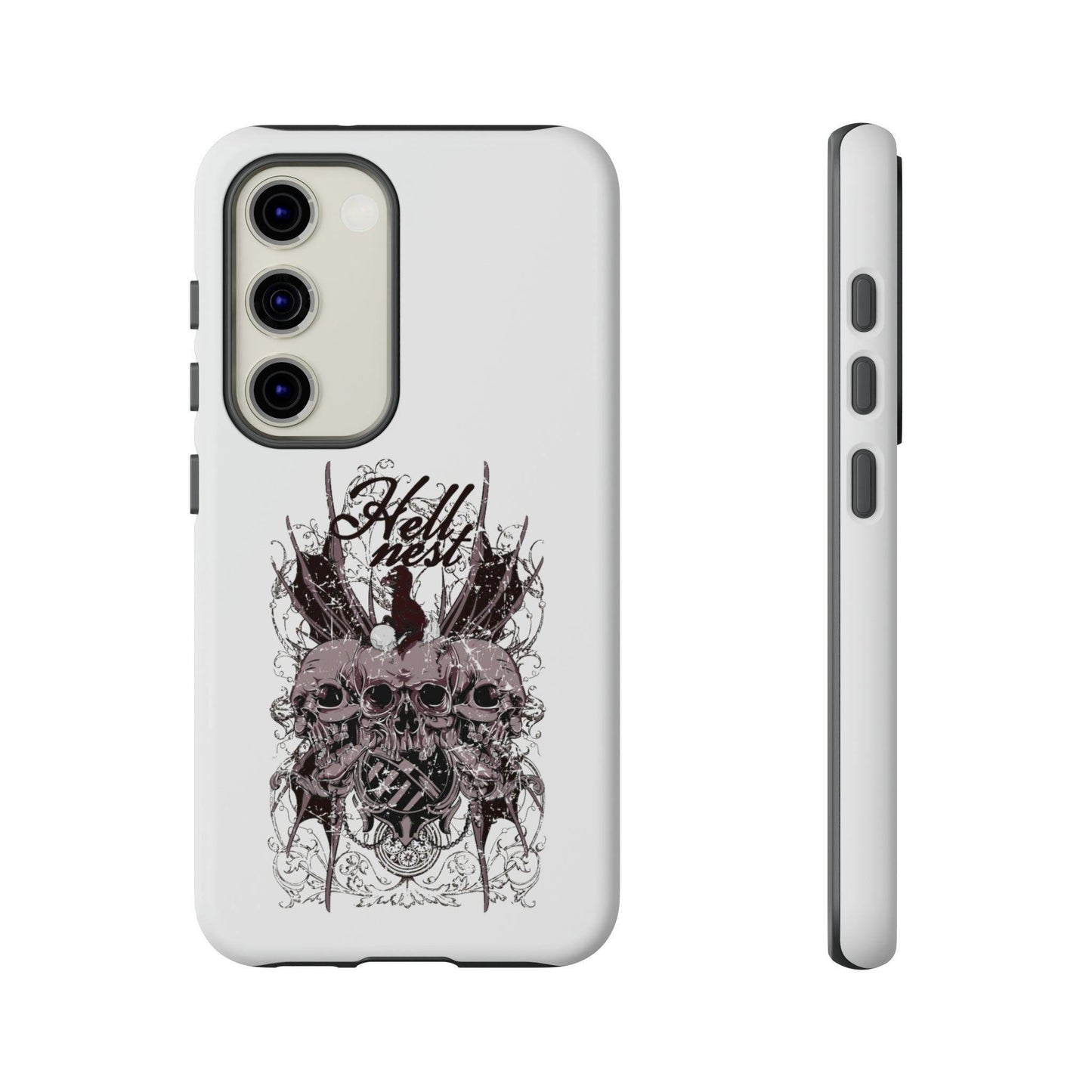 Samsung Galaxy Hells Nest Cover Phone Case 34.99 Accessories, Aussenschale, Ausskleidung, Case, Cover, Galaxy, Glossy, glänzend, Gothic, Handyhülle, Hells, innere, iPhone Cases, matt, Matte, Nest, Oberfläche, Phone, Phone accessory, Phone Cases, Plus, Polycarbonat, S23, S23Plus, S23Ultra, Samsung, Samsung Cases, schlagfest, Schutz, TPU, Ultra, zusätzlicher JLR Design