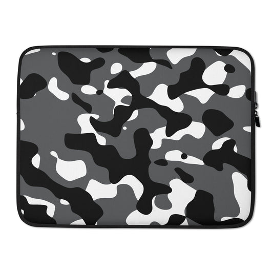 Schwarz Grau Weiss Camouflage Laptoptasche Laptoptasche 39.99 13, 15, Accessoire, Aufbewahrung, Black, camo, Camouflage, Dokumente, enge, Fashion, Grau, Grey, Innenbereich, kratzbeständig, Kratzer, Kunstpelz, Laptop, Laptoptasche, Material, Maus, Mode, Neopren, notebook, Passform, Pattern, Reißverschlussbindung, robust, Schutz, Schwarz, Stil, Stromadapter, Style, Stöße, Tarnmuster, Tasche, Transport, unterwegs, wasserfest, Weiss, White, Zoll JLR Design