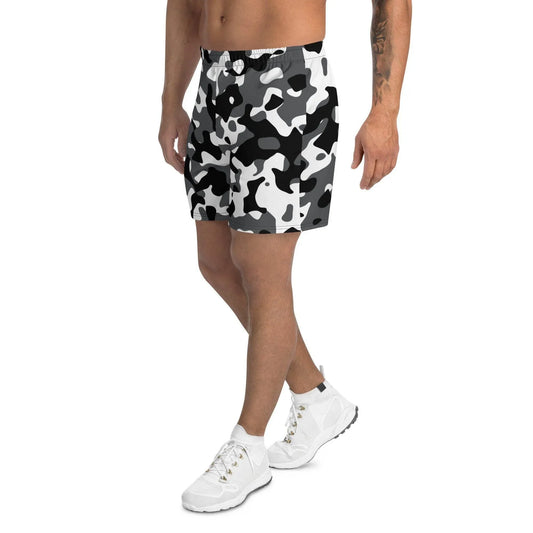 schwarz-grau-weiss-herren-sport-shorts-sport-shorts-jlr-design-85232 - JLR Design