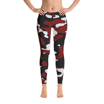 Schwarz Rot Weiß Camouflage Damen Leggings Leggings 59.99 Aktivität, Black, Camo, Camouflage, Damen, Damenmode, dehnbar, Design, einfarbig, elegant, Fashion, figurbetont, Fitness, laufen, Leggings, Mode, Muster, Outfit, Pattern, Pilates, Red, Rot, Schwarz, Sportbekleidung, Sportlerin, Streetwear, Stretch, stylisch, Tarnmuster, Tragekomfort, weich, Weiß, White, Yoga JLR Design