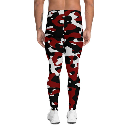 Schwarz Rot Weiß Camouflage Herren Leggings Leggings 59.99 aktiv, anliegend, atmungsaktiv, bequem, Bewegungsfreiheit, black, Camo, Camouflage, dehnbahr, Design, Fashion, Fitness, funktional, Herrenleggings, Laufen, Leggings, Mann, modebewusst, Muster, Outdoor, Passform, Patter, red, Rot, Schwarz, Sport, Sportbekleidung, Style, Tarnmuster, Tragegefühl, Training, Weiß, white, Yoga JLR Design